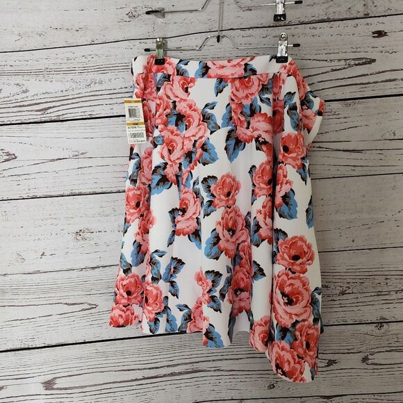 INC Floral A-Line Skirt Size 16W NWT - Picture 3 of 3